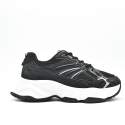 Zapatillas deportivas de mujer de materiales mixtos