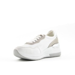 Zapatillas deportivas de mujer de materiales mixtos