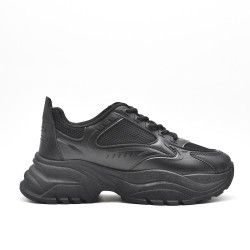 Zapatillas deportivas de mujer de materiales mixtos