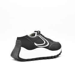 Zapatillas deportivas de mujer de materiales mixtos