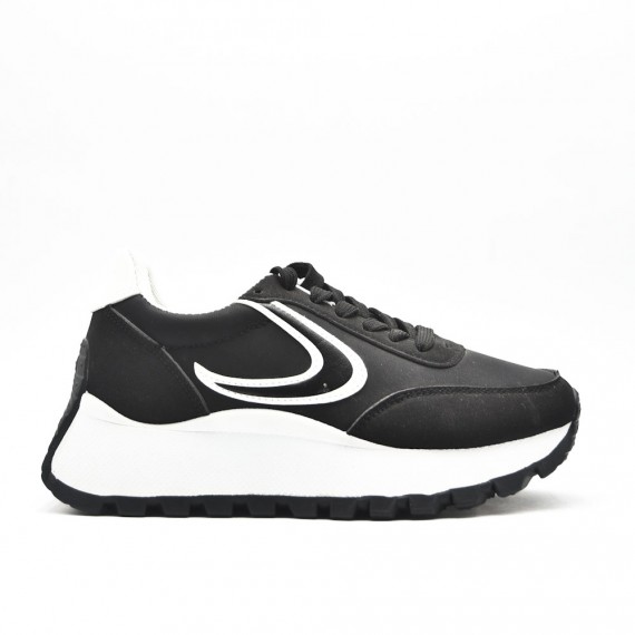 Zapatillas deportivas de mujer de materiales mixtos