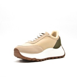 Zapatillas deportivas de mujer de materiales mixtos