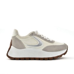 Zapatillas deportivas de mujer de materiales mixtos