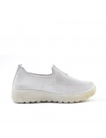 Women's sneakers shoes textil without lace-up