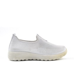 Basket femme en textile sans lacets