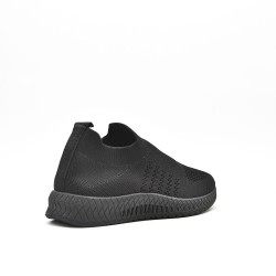 Basket femme en textile sans lacets