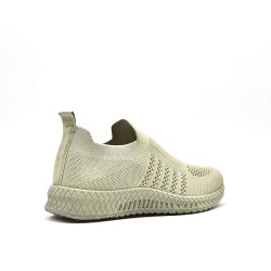 Basket femme en textile sans lacets