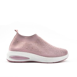 Zapatillas de mujer textil sin cordones