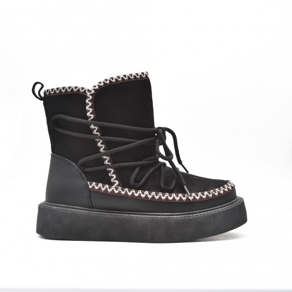 Women's classic fur ankle boots