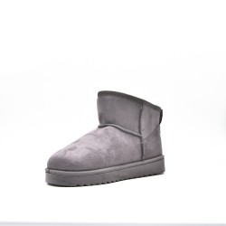 Botines clásicos de pelo para mujer.