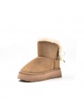 Women's classic fur ankle boots