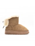 Women's classic fur ankle boots