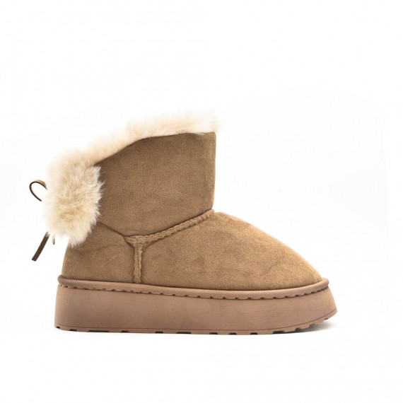 Women's classic fur ankle boots