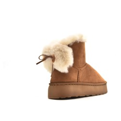 Bottines classic à fourrure pour femme