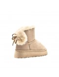 Women's classic fur ankle boots