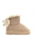 Women's classic fur ankle boots