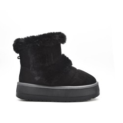 Women's classic fur ankle boots