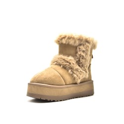 Women's classic fur ankle boots