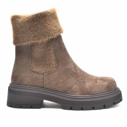 Women's classic fur ankle boots