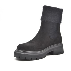 Women's classic fur ankle boots