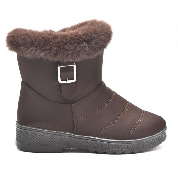 Bottines classic à fourrure pour femme