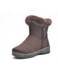 Women's classic fur ankle boots