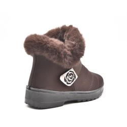 Bottines classic à fourrure pour femme