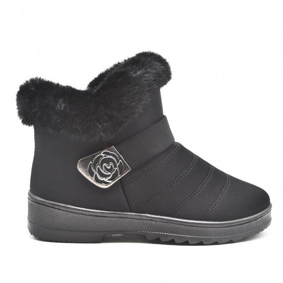 Bottines classic à fourrure pour femme