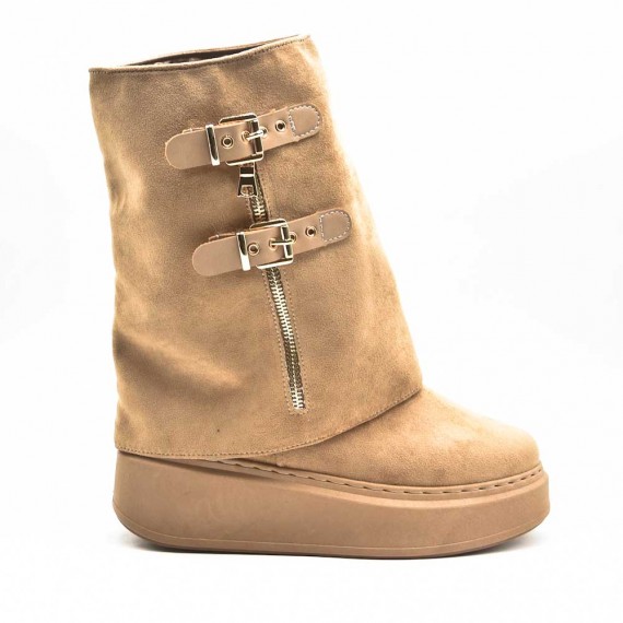 Women's classic fur ankle boots