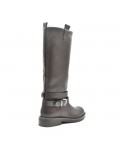 Bottines en simili cuir pour femme