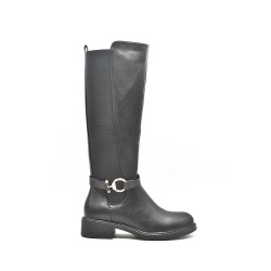 Bottes en simili cuir 