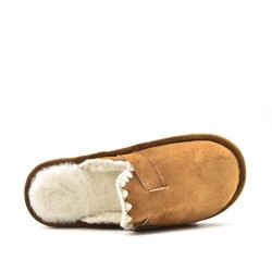Women's mocassin in faux suede 