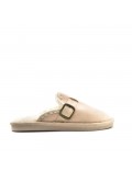 Women's mocassin in faux suede 