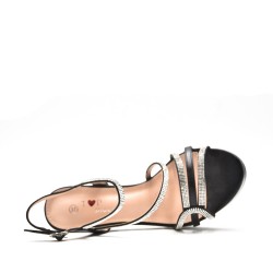 Pumps adorned with rhinestones