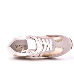 Basket material mix lace