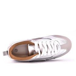 Basket material mix lace