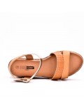 Sandals in faux leather for women