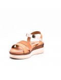 Sandals in faux leather for women