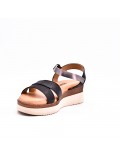 Sandale en simili cuir pour femme