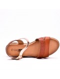 Sandale en simili cuir pour femme