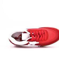 Zapatilla deportiva mixta de encaje con detalle de estrella