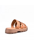 Sandale en simili cuir pour femme