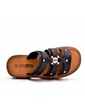 Sandals in faux leather for women