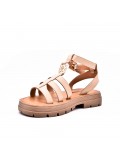 Sandale en simili cuir pour femme