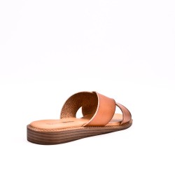 Sandale en simili cuir pour femme