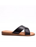 Sandals in faux leather for women