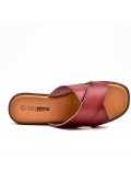 Sandals in faux leather for women