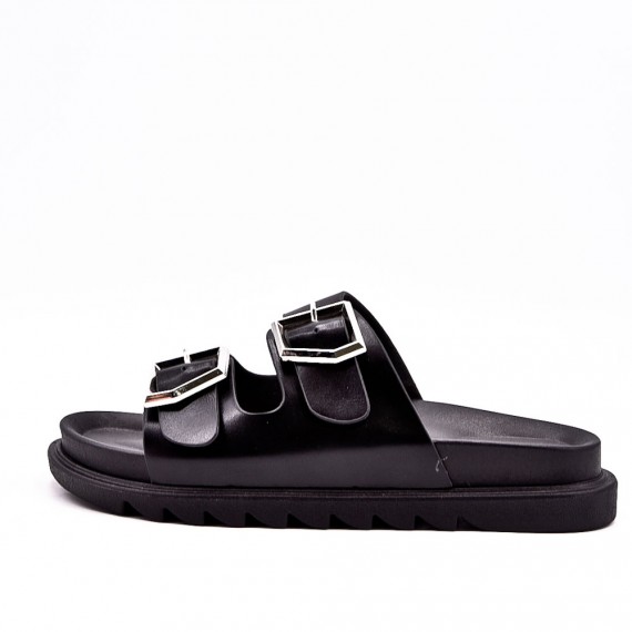 Sandale en simili cuir pour femme