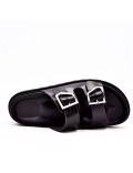 Sandals in faux leather for women
