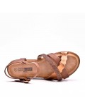 Sandals in faux leather for women